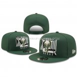 Casquette Milwaukee Bucks Shapes 9FIFTY Snapback Vert