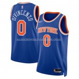 Maillot New York Knicks Donte Divincenzo Icon Bleu
