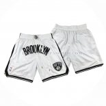 Short Brooklyn Nets Just Don Blanc2