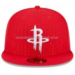 Casquette Houston Rockets 2023 NBA Draft 9FIFTY Snapback Rouge