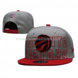 Casquette Toronto Raptors 2023 NBA Draft 9FIFTY Snapback Gris Rouge