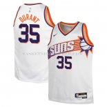 Maillot Enfant Phoenix Suns Kevin Durant NO 35 Association 2023-24 Blanc