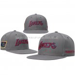 Casquette Los Angeles Lakers Hardwood Classics 50th Anniversary Snapback Gris