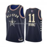 Maillot All Star 2024 Dallas Mavericks Kyrie Irving NO 11 Bleu