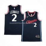 Maillot Los Angeles Clippers Kawhi Leonard Icon 2024-25 Bleu