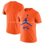 Maillot Manche Courte New York Knicks Essential Jumpman Orange