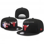 Casquette Chicago Bulls City Cluster 9FIFTY Noir