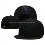 Casquette Minnesota Timberwolves Black On Black 9FIFTY Snapback Noir