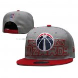 Casquette Washington Wizards 2023 NBA Draft 9FIFTY Snapback Rouge Gris