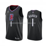 Maillot Los Angeles Clippers James Harden NO 1 Statement 2021-22 Noir