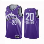 Maillot Utah Jazz John Collins NO 20 Ville 2023-24 Volet