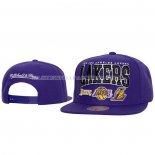 Casquette Los Angeles Lakers Champ Stack Snapback Volet