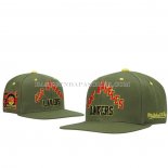 Casquette Los Angeles Lakers Dusty 50th Team Anniversary Vert Militar