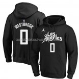 Veste a Capuche Los Angeles Clippers Russell Westbrook Ville 2019-20 Noir