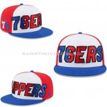 Casquette Philadelphia 76ers 9FIFTY Blanc Rouge Bleu