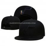 Casquette Utah Jazz Black On Black 9FIFTY Snapback Noir