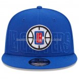 Casquette Los Angeles Clippers 2023 NBA Draft 9FIFTY Snapback Bleu