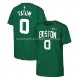 Maillot Manche Courte Boston Celtics Jayson Tatum 2024 NBA Finals Vert
