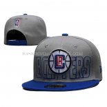 Casquette Los Angeles Clippers 2023 NBA Draft 9FIFTY Gris Bleu