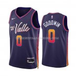 Maillot Phoenix Suns Jordan Goodwin NO 0 Ville 2023-24 Volet