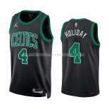 Maillot Boston Celtics Jrue Holiday NO 4 Statement 2022-23 Noir