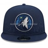 Casquette Minnesota Timberwolves 2023 NBA Draft 9FIFTY Snapback Bleu