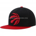 Casquette Toronto Raptors Mitchell & Ness Rouge Noir