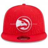 Casquette Atlanta Hawks 2023 NBA Draft 9FIFTY Rouge