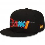 Casquette Miami Heat Ville Edition 9FIFTY Noir