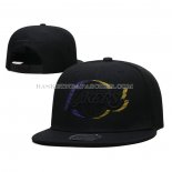 Casquette Los Angeles Lakers Blackout Triple Slice Noir