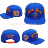 Casquette New York Knicks Old English Snapback Bleu