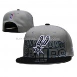 Casquette San Antonio Spurs 2023 NBA Draft 9FIFTY Snapback Gris Noir