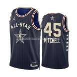 Maillot All Star 2024 Cleveland Cavaliers Donovan Mitchell NO 45 Bleu