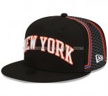 Casquette New York Knicks Ville Edition 2021-22 Noir