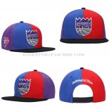 Casquette Sacramento Kings Mitchell & Ness Rouge Bleu Volet