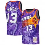 Maillot Phoenix Suns Steve Nash NO 13 Asian Heritage Throwback 1996-97 Volet