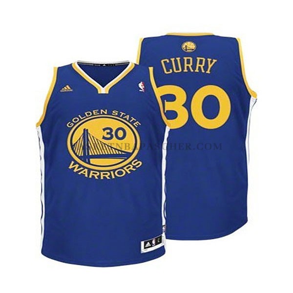 Maillot de basket nba NBA Enfant Golden State Warriors Curry Bleu pas ...